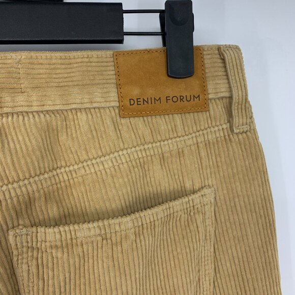 Aritzia Denim Forum Jeans Corduroy Yoko High Rise Slim Cords Pant - Picture 11 of 15